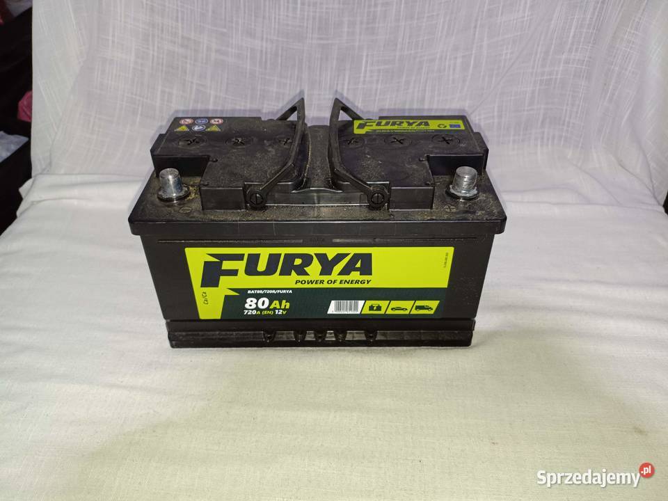 FURYA Akumulator 80Ah 720A P rozruchowy Andrychów