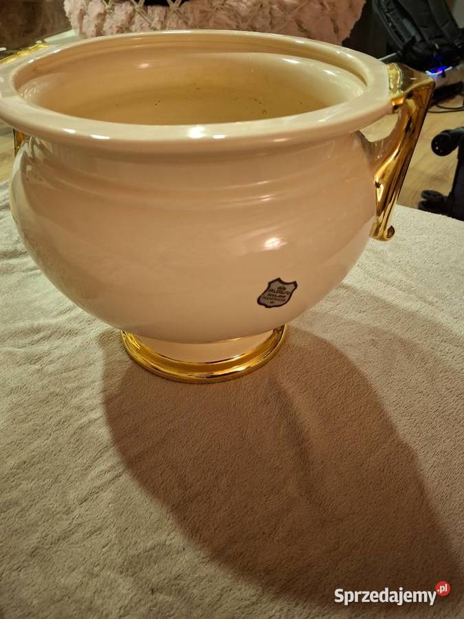 Donica waza recznie malowana zachodniopomorskie