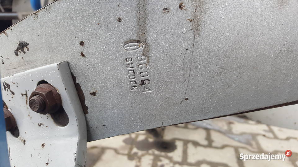 Pług 4 skibowy OVERUM ct4980f do kukurydzy Przybysławice