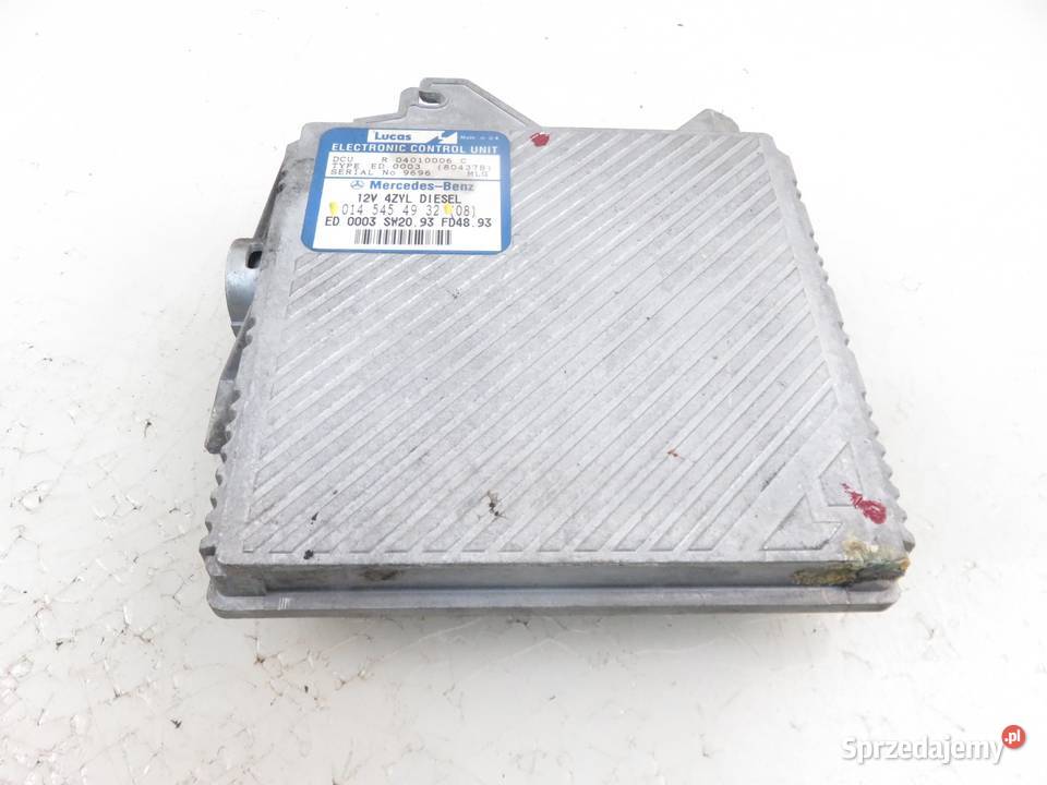 STEROWNIK MERCEDES KLASA C W202 22 16V osobowe