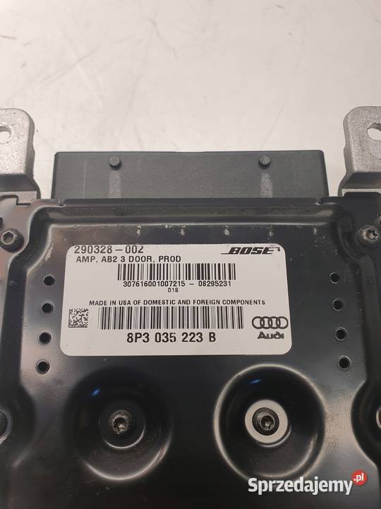 WZMACNIACZ BOSE AUDI A3 8P 8P3035223B śląskie