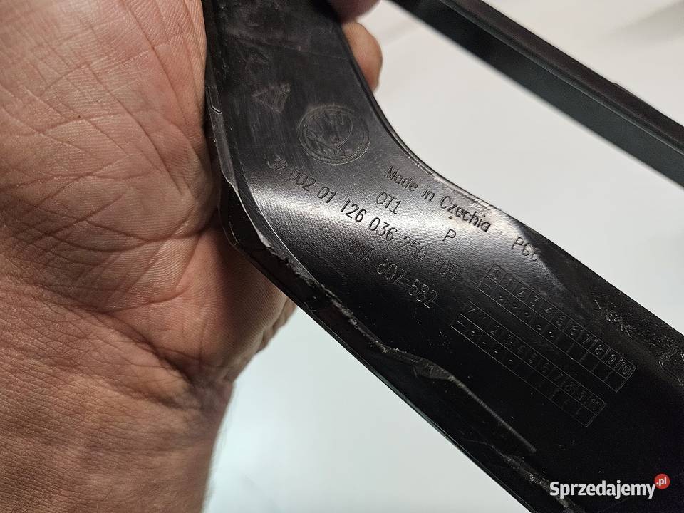 SKODA FABIA 4 IV KRATKA PRAWA ZDERZAKA PRZÓD Międzychód