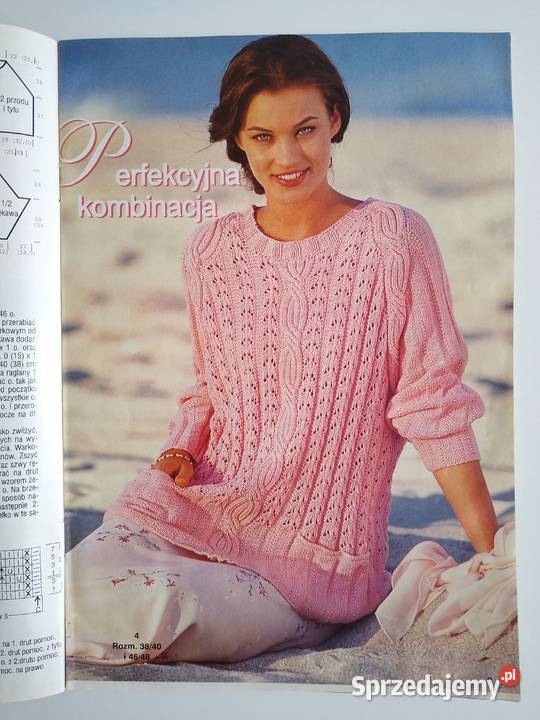 Dama w swetrze 92004 druty pomorskie Gdańsk