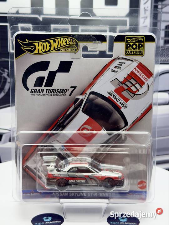 Hot Wheels POP CULTURE Nissan Skyline GTR BNR34 Wrocław