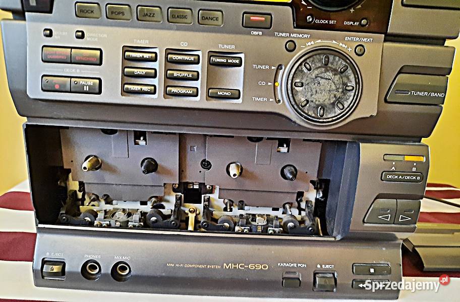 Wieża Sony model HCDH690 uszkodzona Ostrów Wielkopolski