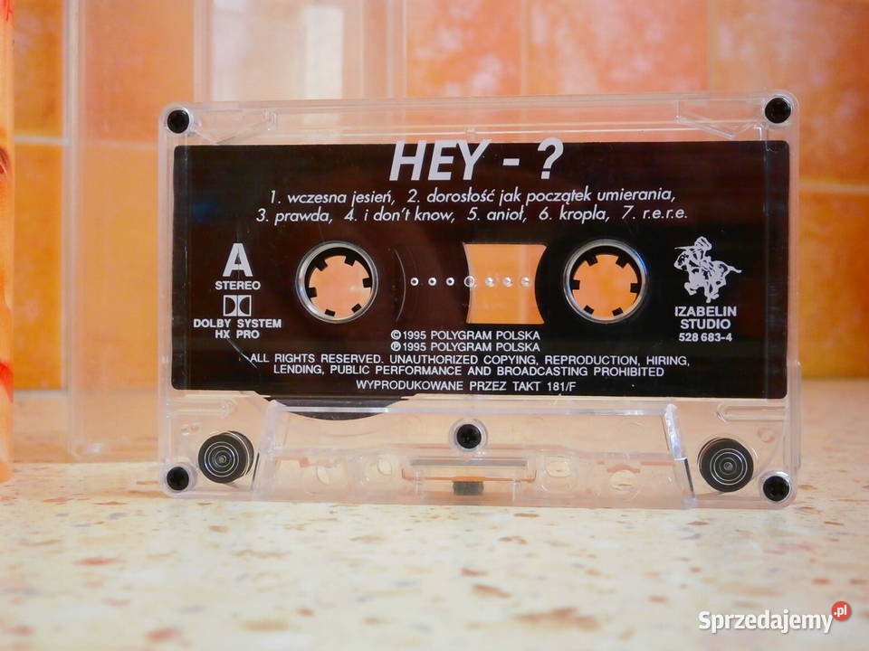 Kaseta audio Hey dobra Łódź