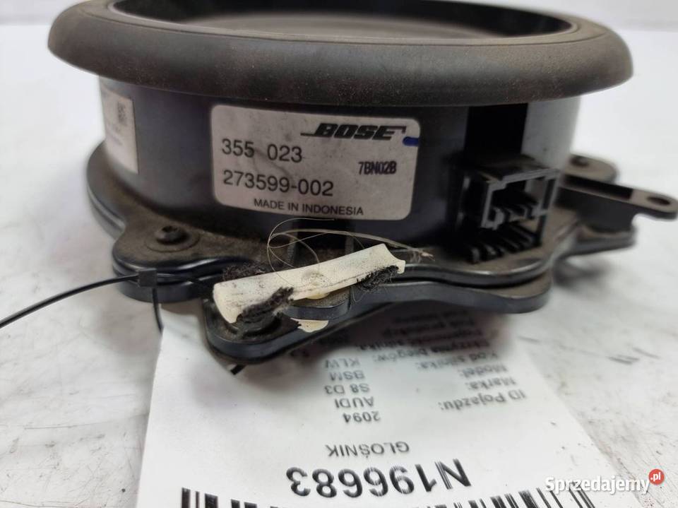 GŁOŚNIK AUDI S8 D3 4E0035415 Lipno