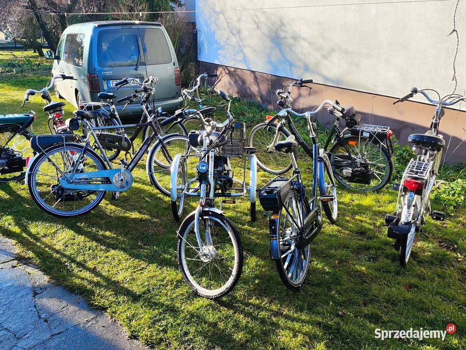 Rower z silnikiem pomocniczym Sachs Spartamet