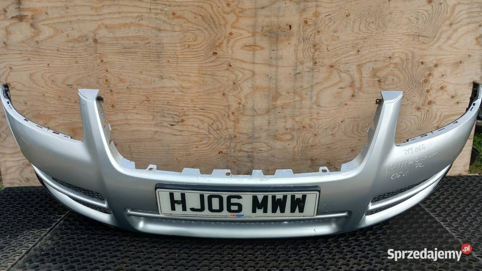 VW TOUAREG 7L ZDERZAK PRZÓD LA7W wielkopolskie Zbierkowo