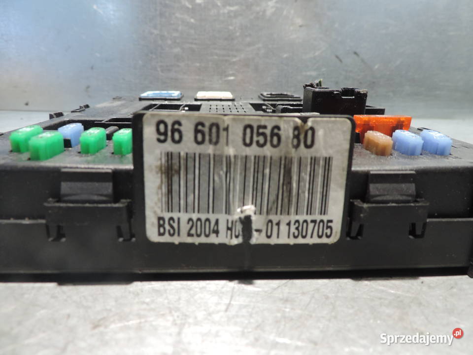 MODUŁ BSI CITROEN PEUGEOT 307 16 HDI 9660105680 Nowy Sącz