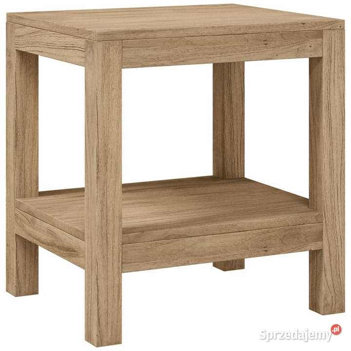 Stolik łazienkowy 45x35x45 lite drewno tekowe Pozostałe Warszawa