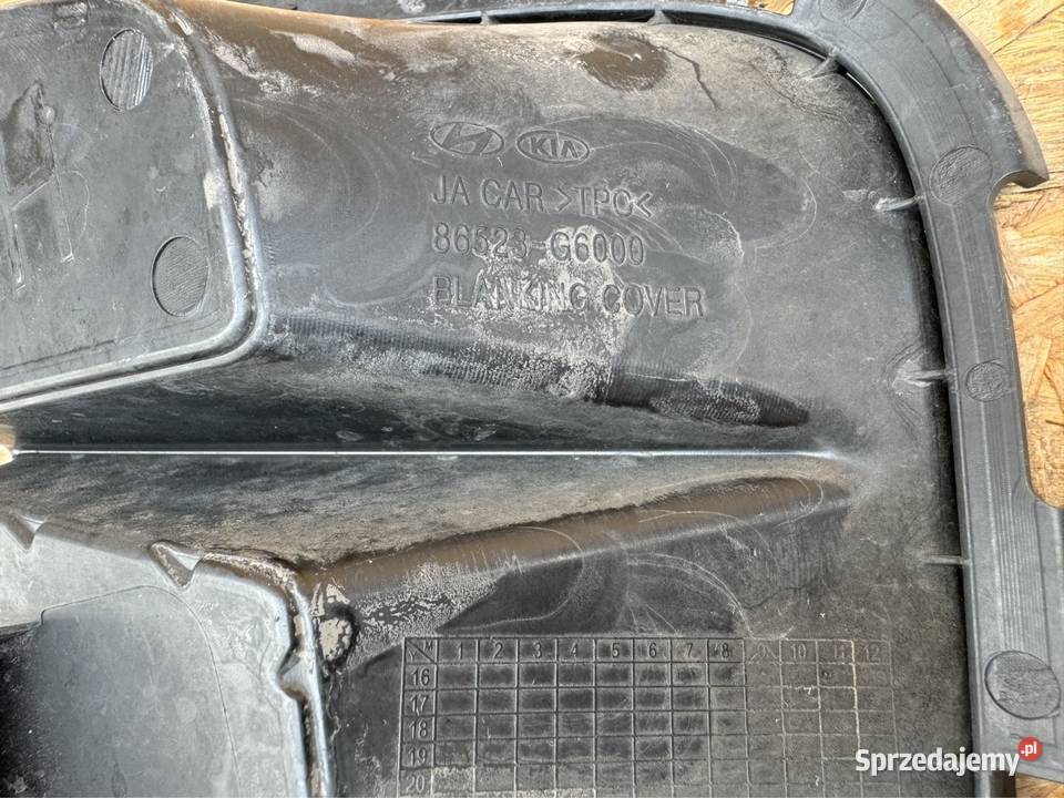 Kratka zderzaka przód lewa LH kia Picasso 3 III Międzychód