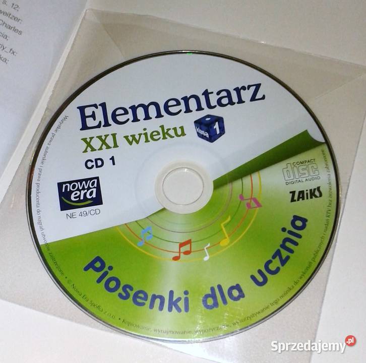 Elementarz XXI wieku kl 1 Muzyka Podręcznik z Chełm