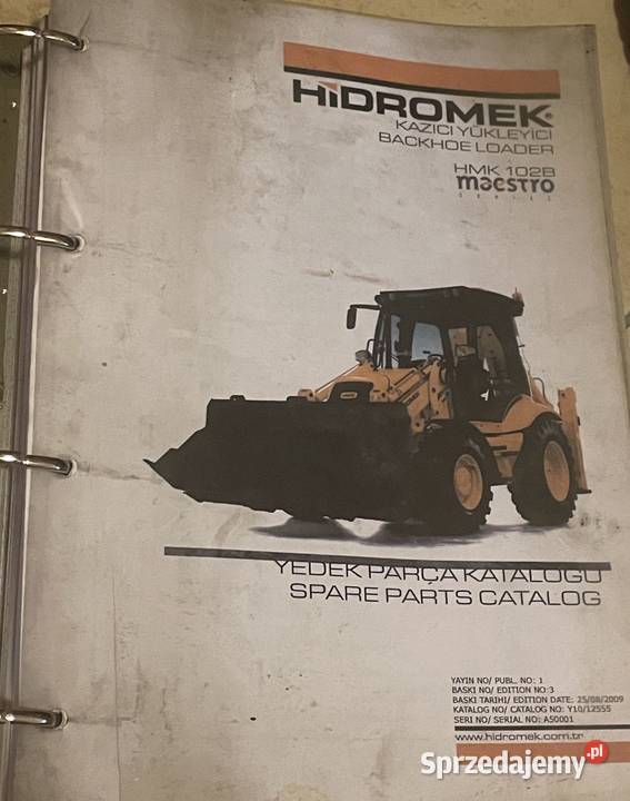 Katalog części HIDROMEK HMK 102B