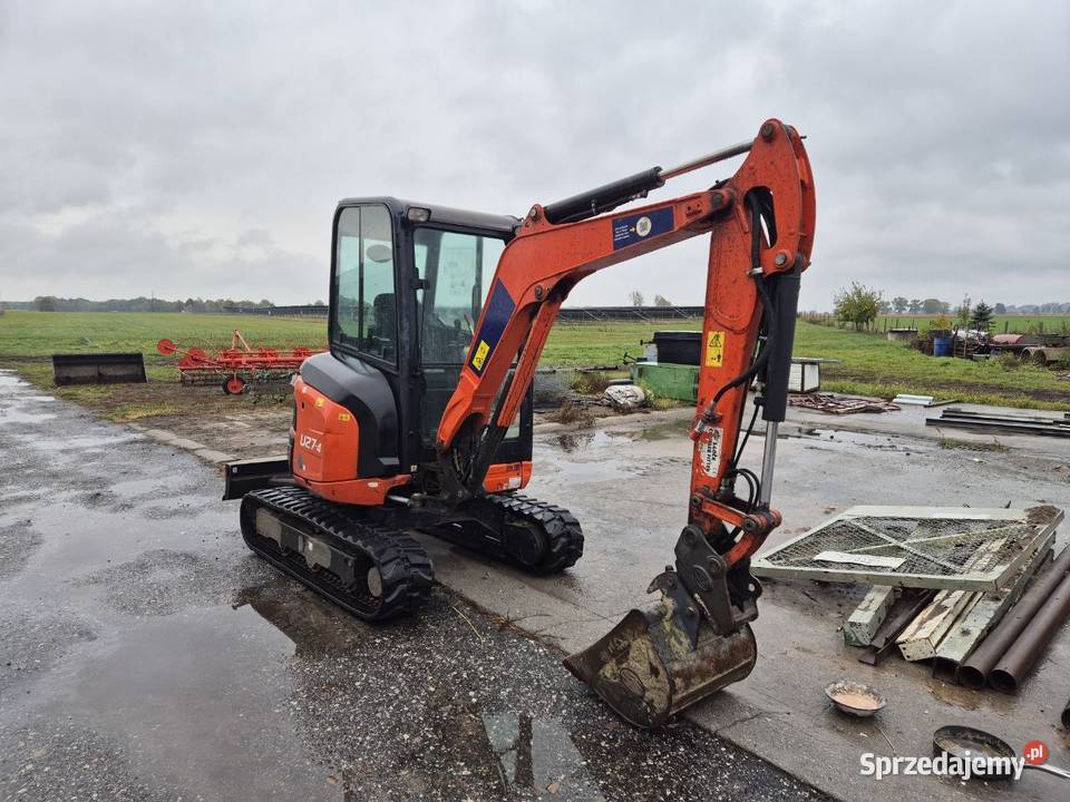 Kubota U274 2020 r minikoparka 27 t kabina Koparki Mszana Dolna