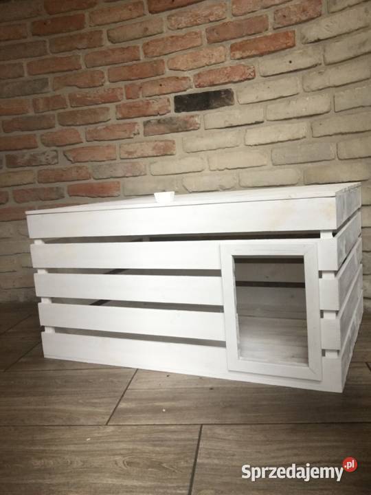 Duża Skrzynia na kuwetę domek kota Chełmża