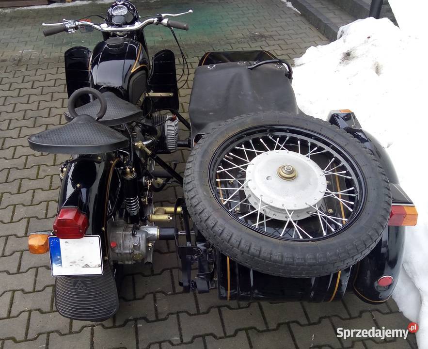 Dniepr 12 K750 napęd na kosz Myślenice