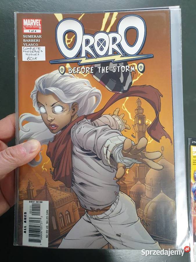Ororo Before The Storm miniseria 4 komiksy Komiksy sprzedam