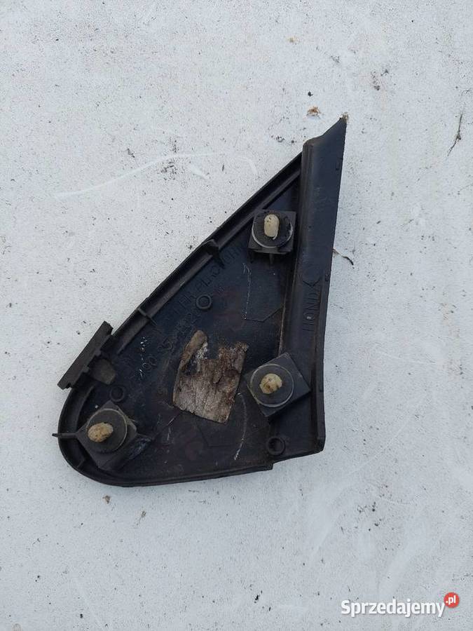 Trójkąt zaślepka błotnika drzwi prawa Honda Rok produkcji 2004 Przyborów