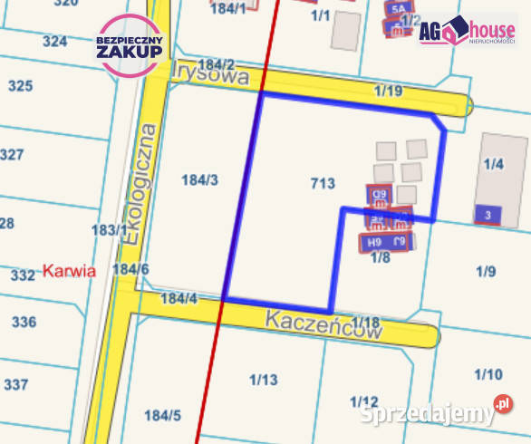 Działka Karwia Relaksowa 4015m2