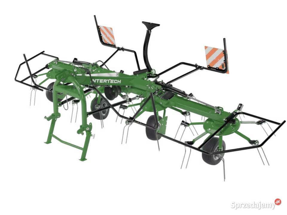 Przetrząsacz 6wirnikowy ZKP770 InterTech 77m w nieuszkodzony sprzedam
