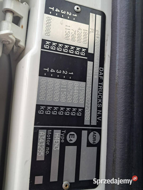 DAF xf 480 Komorniki