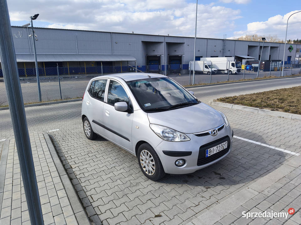 Hyundai i10 2010r Rok produkcji 2010 Białystok