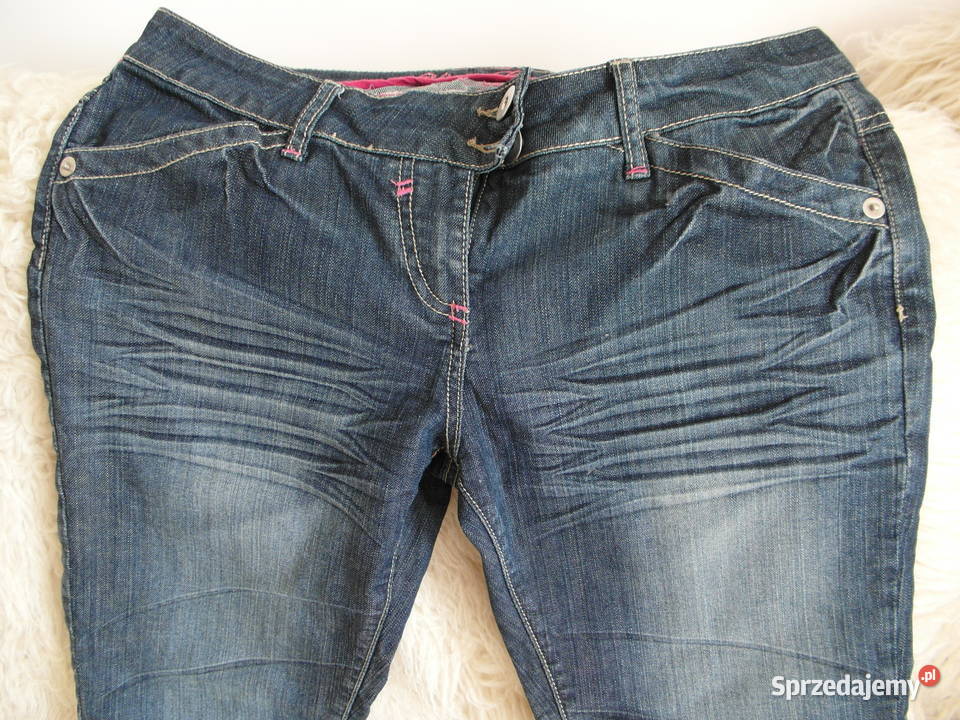 SPODENKI JEANS RYBACZKI modne Warszawa