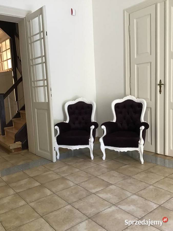 Przepiękny stary stół całość drewno blat Wieruszów