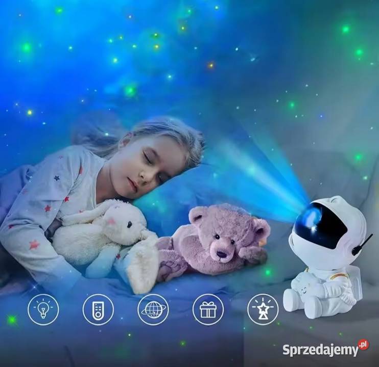 PROJEKTOR GWIAZD ASTRONAUTA Głośnik bluetooth śląskie Mikołów sprzedam