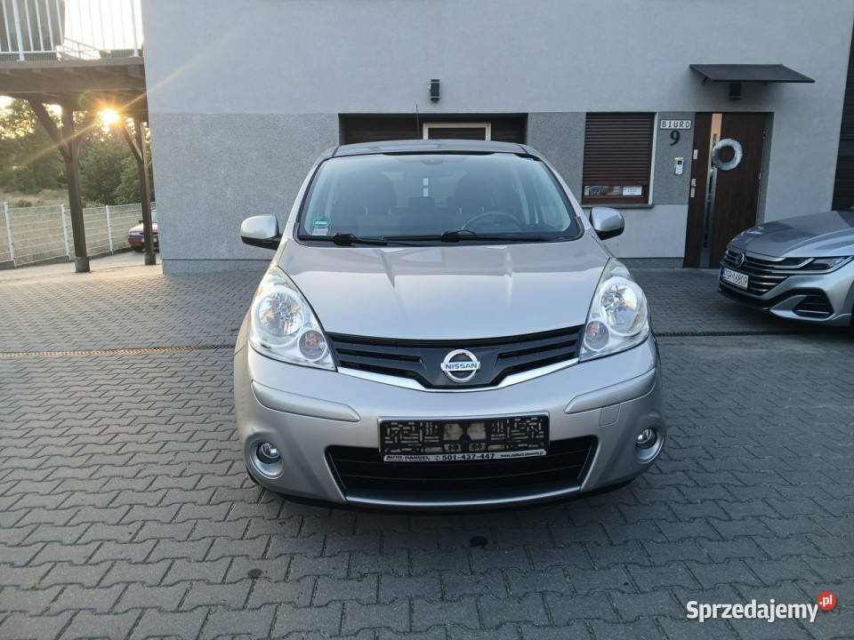 Nissan Note 16i klima navi alufelgi czujniki isofix Gryfino sprzedam