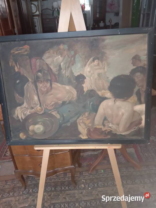 Obraz olejny malowany na płótnie