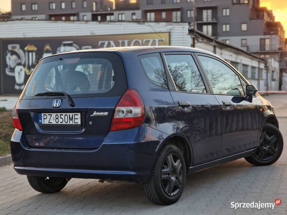 Honda Jazz 13 83 GOTOWY DO JAZDY Klima 45Drzwi Kalisz sprzedam
