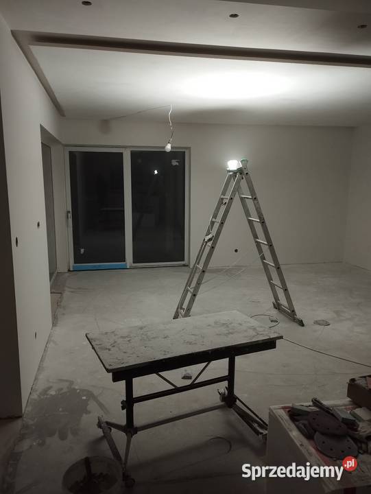Gładzie malowanie fundamenty zabudowy gk sufity Toruń