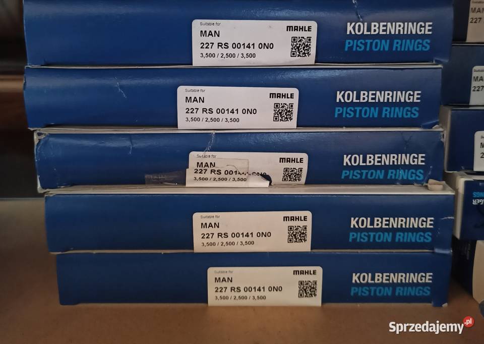 Zestaw Pierścieni Tłoka MAN TGS TGX D26 Euro 6 Blok silnika