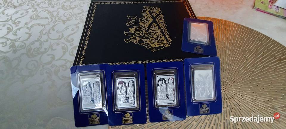 srebrne sztabki PAMP droga krzyżowa 5 Gliwice