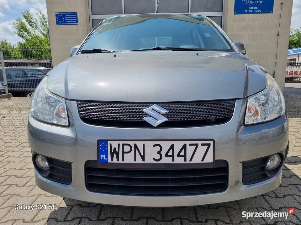 Suzuki SX4 I 16 107 alufelgi klimatyzacja mazowieckie Płońsk
