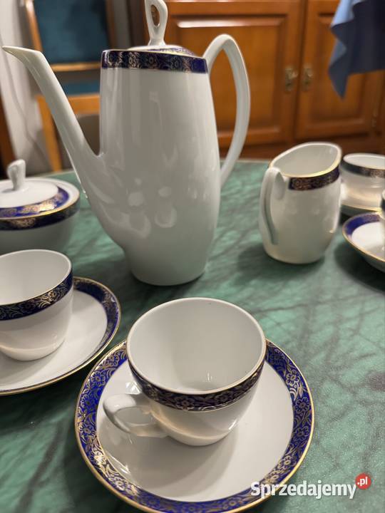 Chodzież antyk porcelanowy serwis kawowy komplet Częstochowa