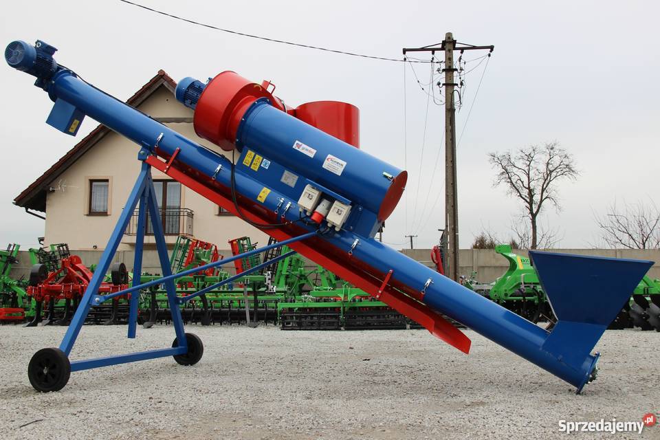 Przenośnik ślimakowy z czyszczarką pneumatyczną Rogóźno sprzedam