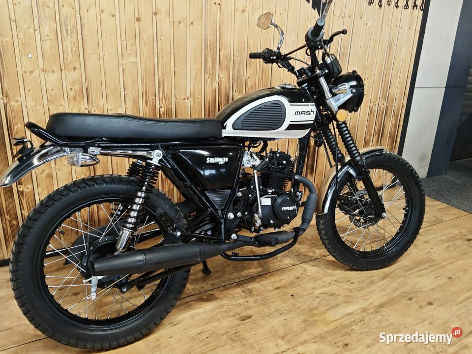 Mash Inny Przepiękny MASH 50 scrambler 50 Raty wielkopolskie Stare Miasto