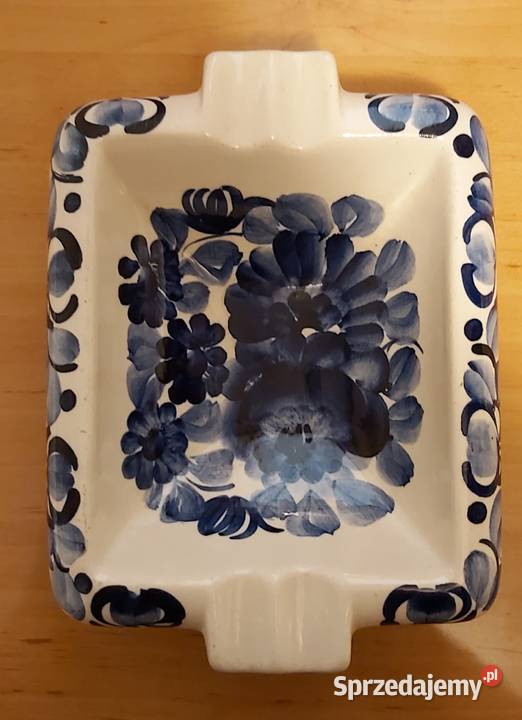 Talerze popielniczki fajans Włocławek PRL Pozostałe Kluczbork sprzedam