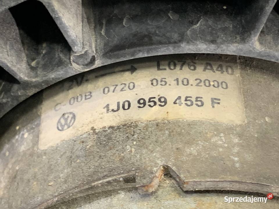 WENTYLATOR CHŁODNICY AUDI A3 8L 19 110