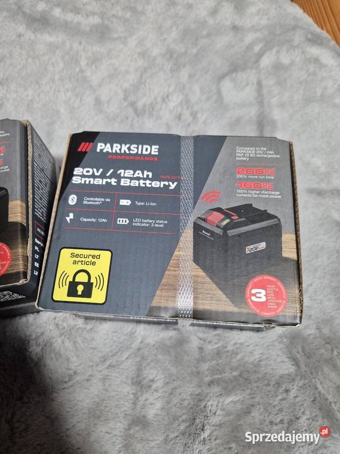 Nowa bateria Parkside Performance 20v 12Ah Nowy Sącz