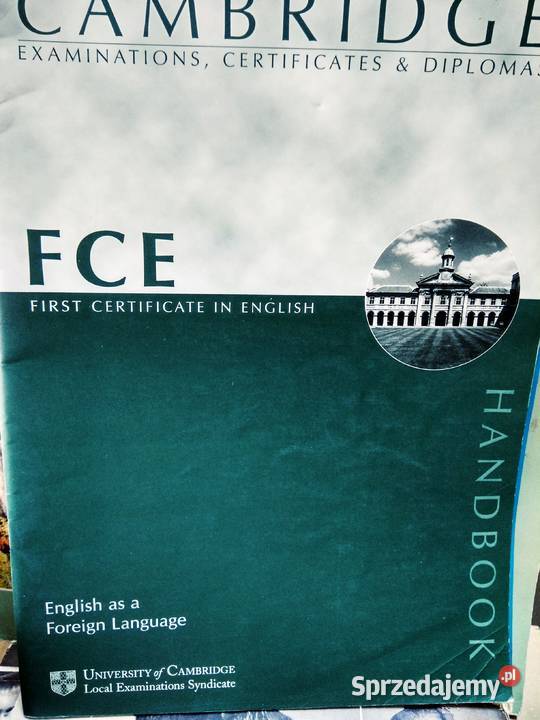 FCE egzamin angielski Antykwariat Warszawa