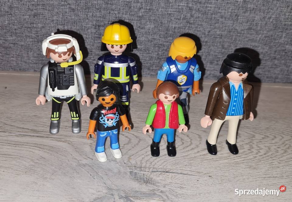 Figurki zestaw kolekcja Playmobil 6 sztuk Plastik  Łódź