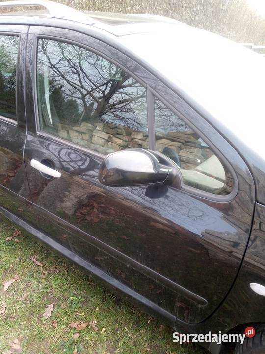 lusterko lewe prawe czarne Peugeot 307 SW części Lubań