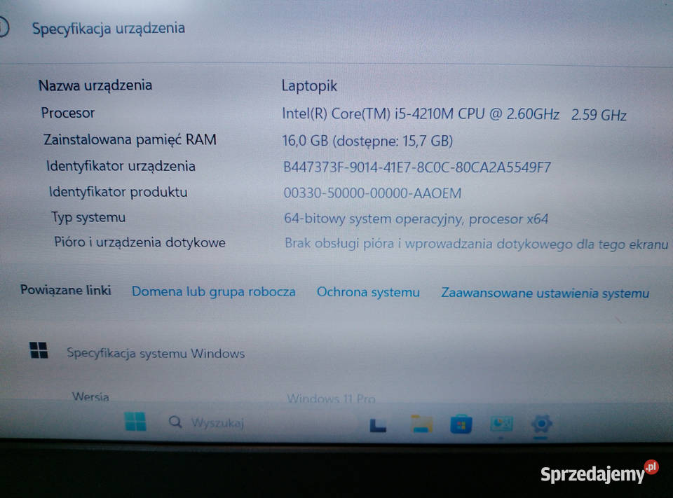 Lenovo ThinkPad T540p Solidny sprzęt w Warszawa