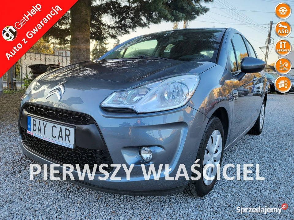 Citroen C3 14 MPI 73 I Właściciel Mały Przebieg ABS Citroën łódzkie Pabianice