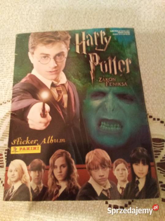 Harry Potter i zakon Feniksa album z naklejkami mazowieckie Warszawa