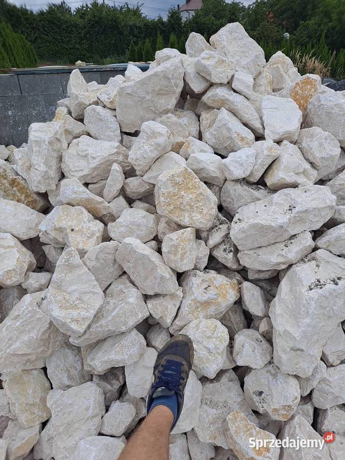 Kamień ogrodowy biały głaz białe głazy 90350 mm